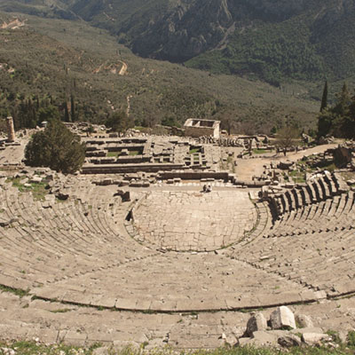 Le théâtre de Delphes